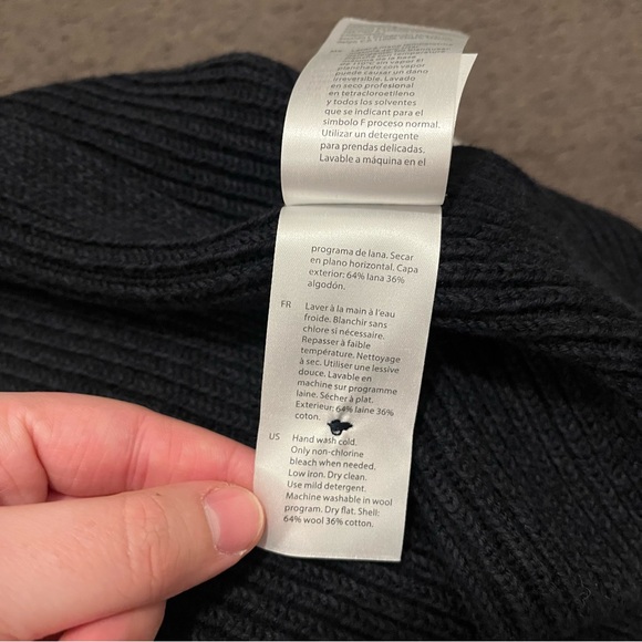 Cos Wool Blend Button Down Sweater Bib - Picture 6 of 7